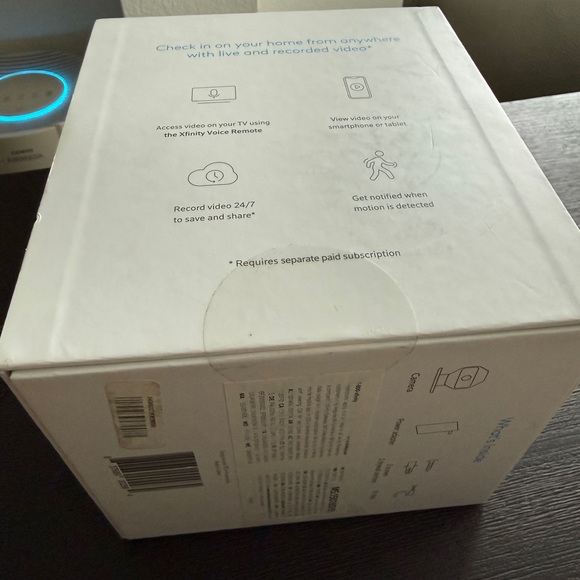 Xfinity White Indoor and Outdoor Camera - Picture 2 of 2